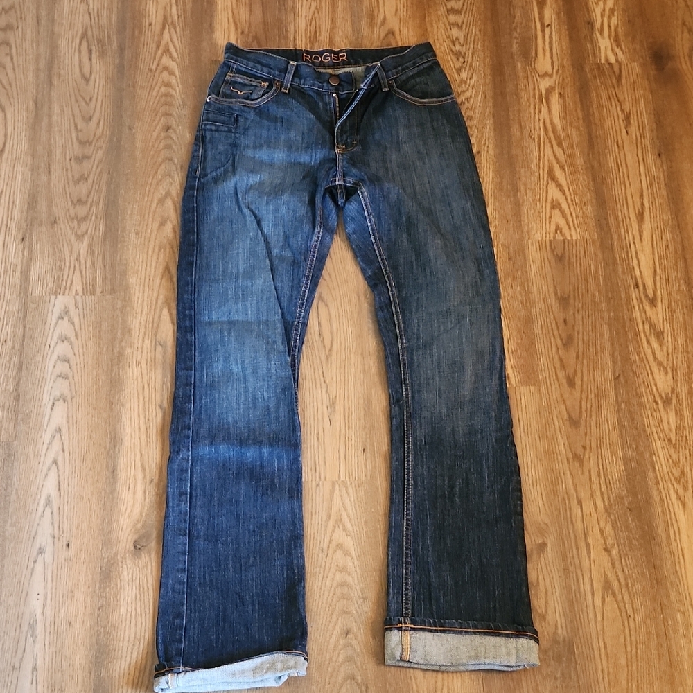 Kimes Ranch Men's Blue Bootcut Jeans